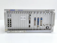 ADVA FSP 2000 optical multiplexing platform SHAC/5HU, HC#05