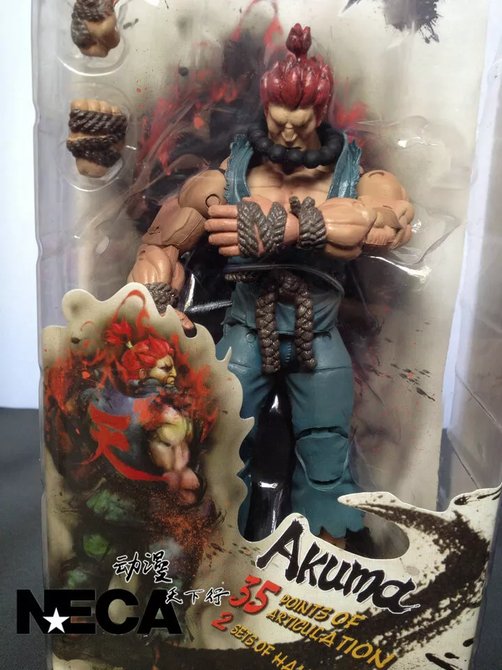 New Capcom Street Fighter IV 20th Anniversary Akuma Action Figure New in  Box