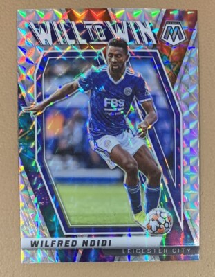 Wilfred Ndidi WILL TO WIN PRIZM 2022 Panini Premier League #28 Soccer Card