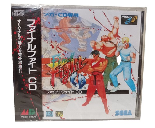 Final Fight CD Mega CD Used Japan Action Game Boxed Tested Working
