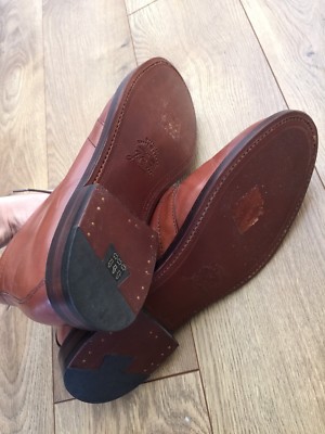 JCrew Ludlow Chukka Boots Sz 9 English Tan F4440 Leather  display picture 1