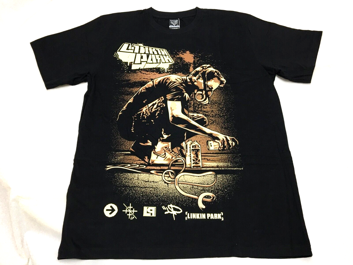 Linkin Park Meteora Tシャツ リンキンパーク　メテオラ90s New Linkin Park Meteora 90s Album Cover Rock Band Graphic T-shirt