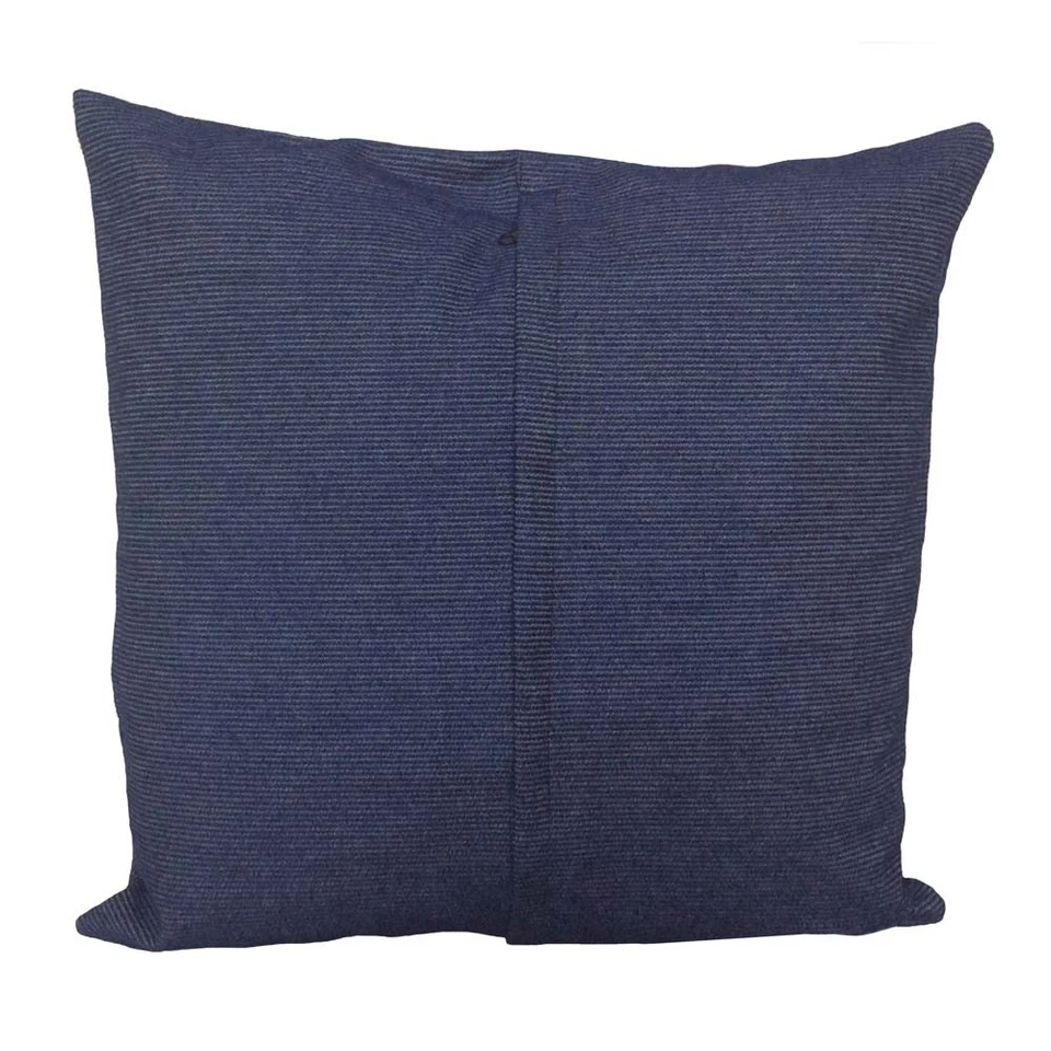 Kutnu & Denim Blue Patchwork 18x18" Decorative/Throw Pillow Case / Cushion Cover - Image 2 of 4