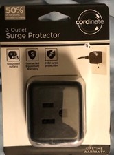 3 Outlet surge protector wall plug Expander Safety Plug