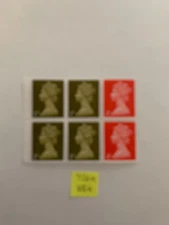 GB Early Machin Pre Decimal Booklet Pane MNH. 