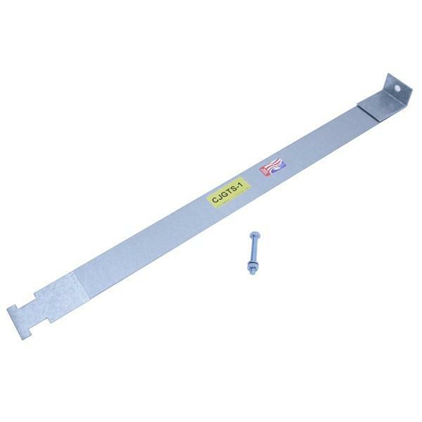 Fixation réservoir Jeep Wrangler YJ anti-corrosion pour sangle centrale 15 Gal