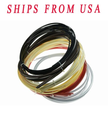 5pcs Guitar Binding Purfling Strips ABS Binding Strip 1650*5*1.5mm