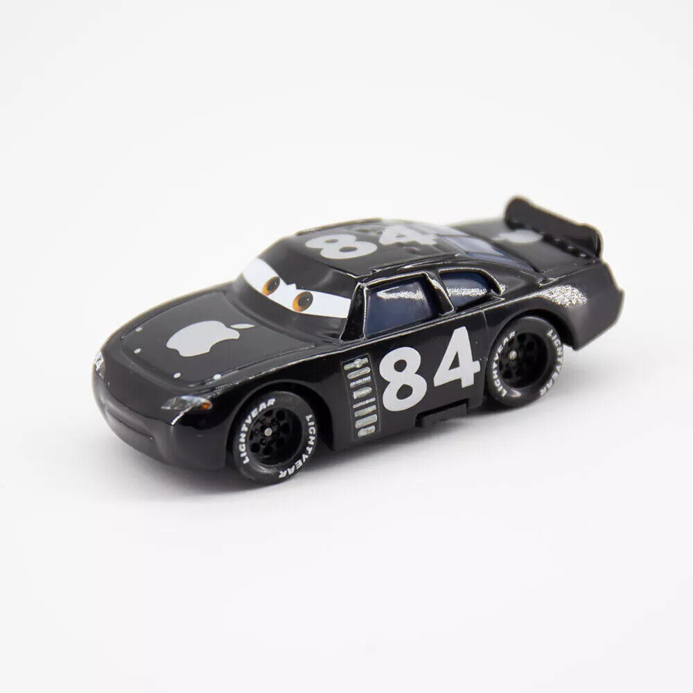 Disney Pixar Car1 NO.84 Black Apple Car 1:55 Diecast Model Car