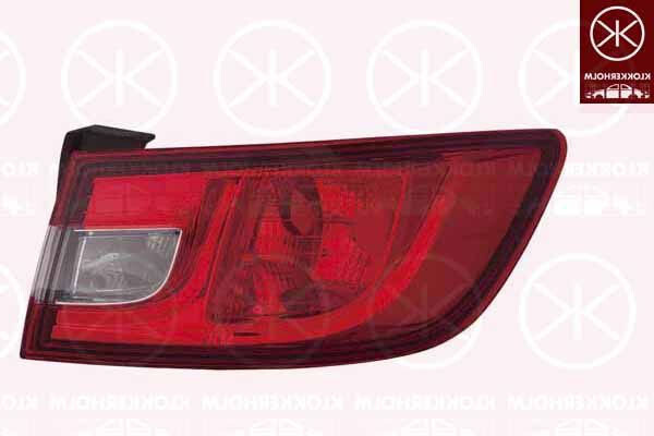 NEU RüCklicht Lampe - RH - Ohne Basis - Passt FüR Renault Clio IV (Bh_) 12-18-image