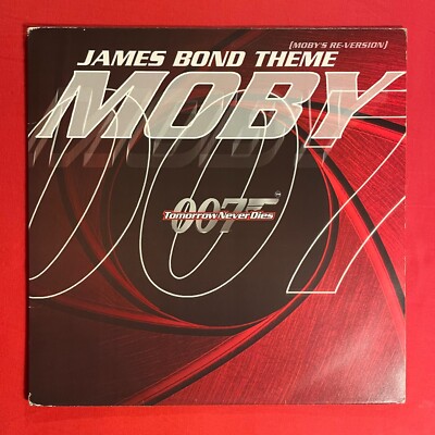 MOBY JAMES BOND THEME Moby's Re-Version VINYL 12'' ITALY 1997 EX- EX
