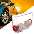 2Pc In-Line Car Audio APX MAXI Blade Fuse Holder 4ga 12V/24V/32V DC+30-150A Fuse