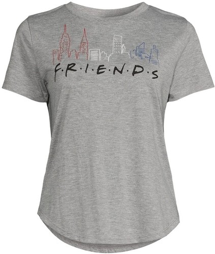 New Women's FRIENDS TV Show - Grey T Shirt - XS