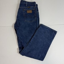 VTG 1980’s Wrangler 13MWZ Men’s Cowboy Cut Jeans Made in USA Med Wash SZ 40x32