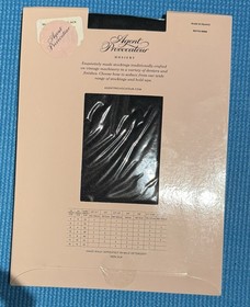 Agent Provocateur Black Silk Stockings Size Small New with Tags