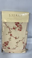Ralph Lauren Mirabeau Paisley Beige/Red Cotton King Sham NEW