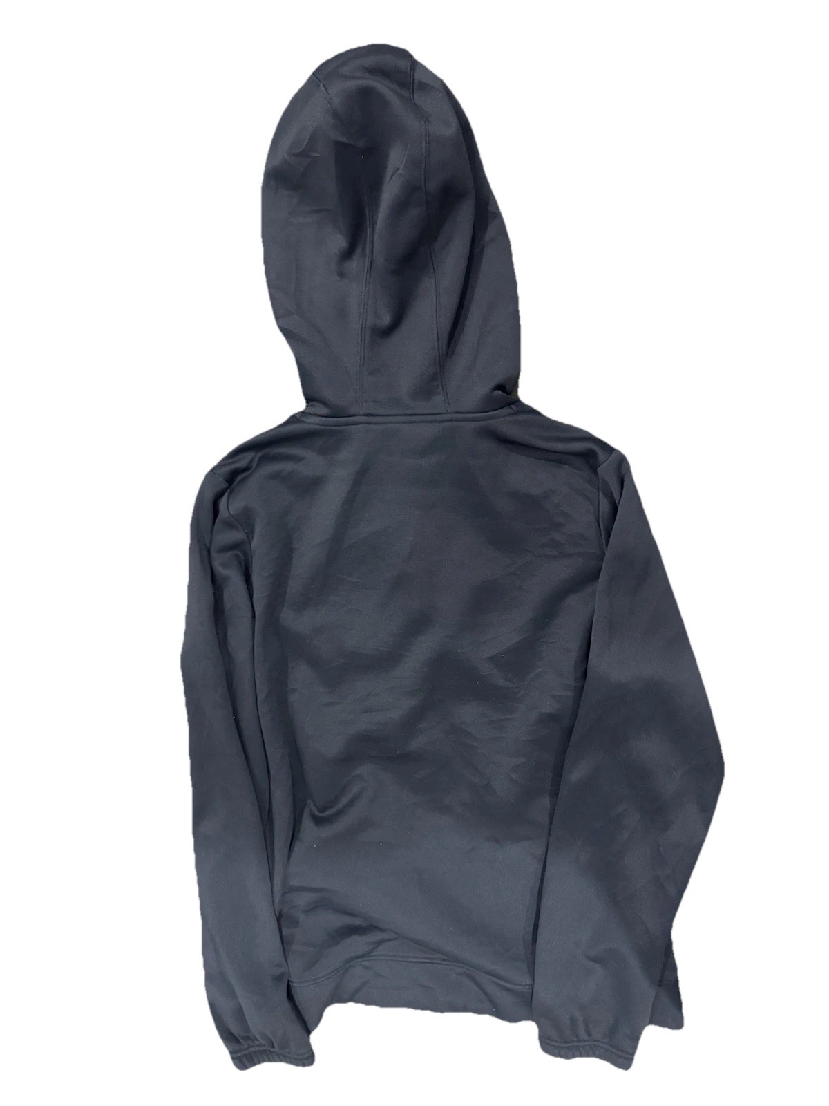 Under Armour Floral Logo Fleece Hoodie Sweatshirt In Black Size Small thumbnail 5