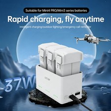 Replace 37W/100W Drones Battery Charging Hub for DJI MINI 3/4/5 Pro
