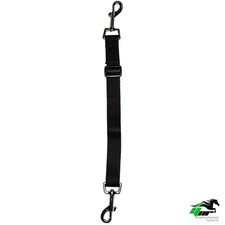 Tappeto Cavallo Pony Coperta Filetto Coda Cinghia Stringa Regolabile 42-74cm Nero