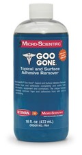Micro-Scientific Goo Gone Topical Adhesive Remover 16oz – Gentle, Alcohol-Free A