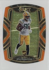 2020 Panini Select Club Level Orange Prizm Die-Cut Malik Taylor #282 0y59