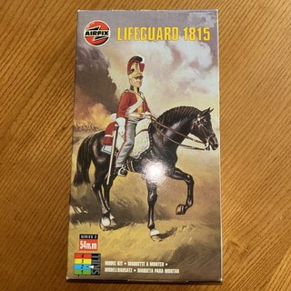Airfix 54mm Life Guard 1815 Model Kit Clean Sealed Box Complete