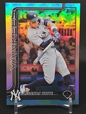 2025 Topps Update Series - Season Highlights Checklist Aaron Judge #US86 Rainbow