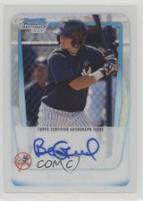 2011 Bowman Chrome Prospects Auto Refractor 75/500 Ben Gamel #BCP104 Auto 2x4