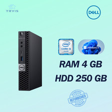 PC DE BUREAU 7060 MICRO INTEL I5 RAM 4 Go HDD 250 Go WIN 11 PRO RECONDITIONNÉ