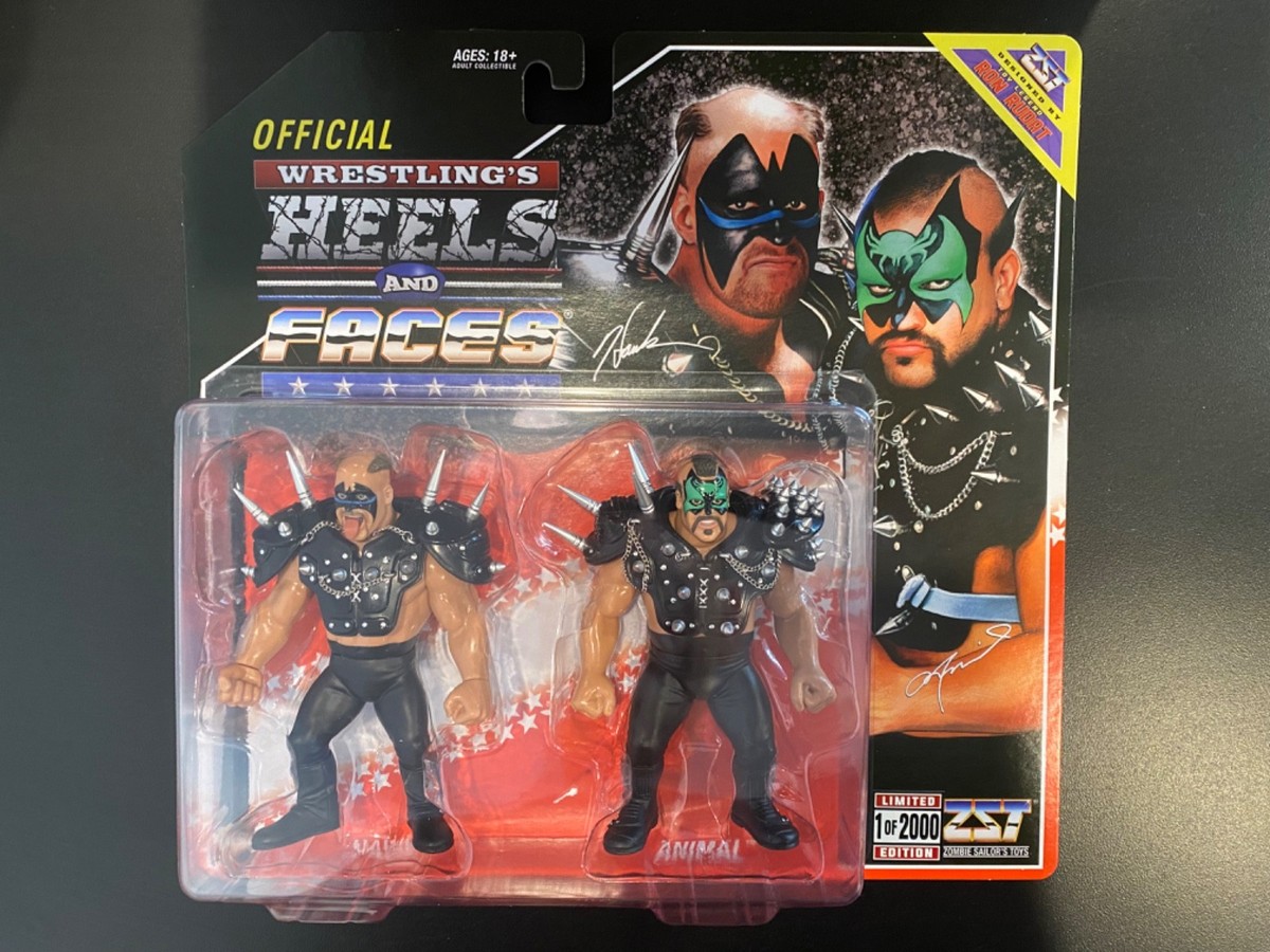 WWE figure Retro Legends Road Warriors Legion of Doom 1 of 2000
