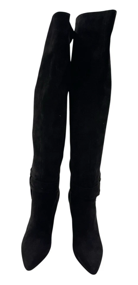 NUEVO EN CAJA Botas Altas Valentino Garavani Lazo Gamuza Talla:37 (US 7) Foto 3 de 4