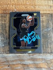 2022 Panini Dana Evans IP Autograph Signed Prizm RC #149