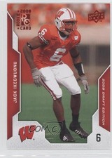 2008 Upper Deck Draft Edition Red Exclusives Jack Ikegwuonu #42 0a1