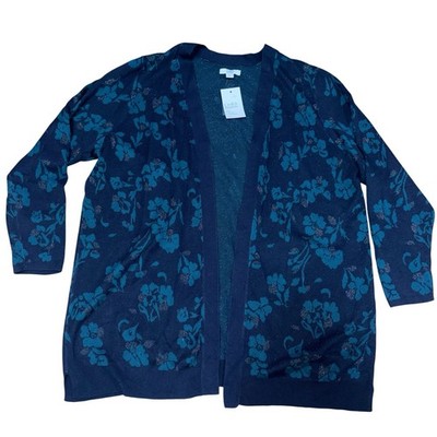Croft & Barrow Women s Floral Cardigan New With Tags 1X