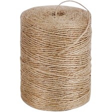PerkHomy 800 Feet Natural Jute Twine Long Twine String for Crafts Gift Wrapping