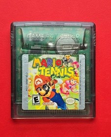 Mario Tennis Game Boy Color Nintendo GBC Authentic No Save RPG Sports Handheld