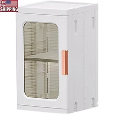 Versatile Storage Cabinet Adjustable Shelves Organizer Bathroom Kitchen Office