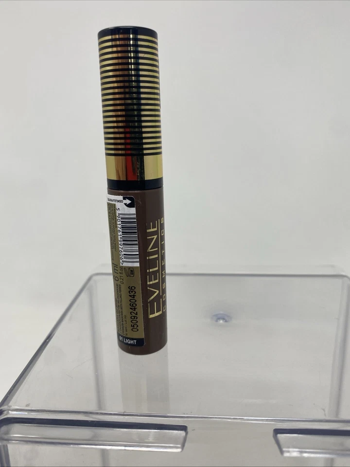 Eveline Eyebrow Mascara Precise Brush with Fibres Eyebrows Makeup Brow&Go Vegan - Image 4 of 4