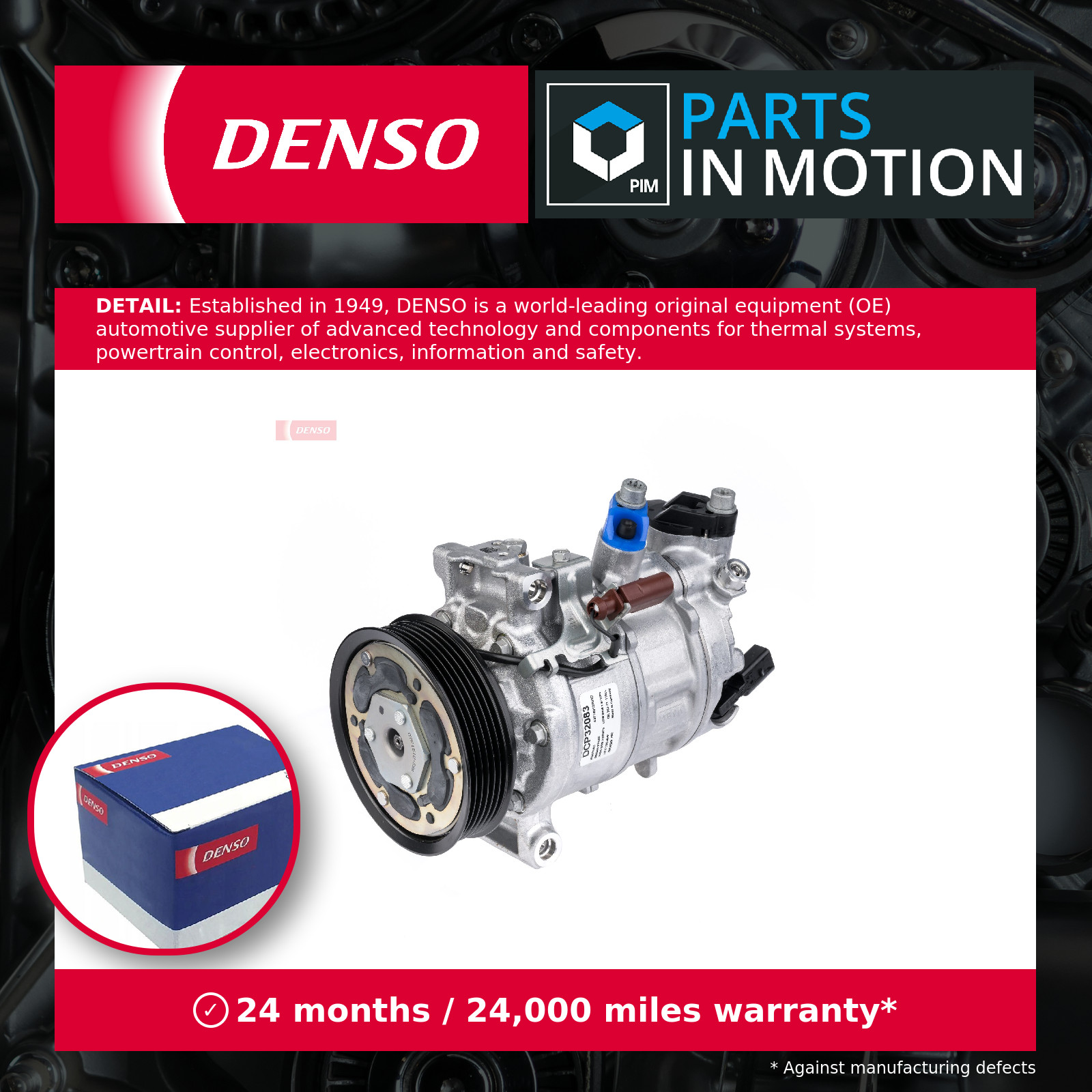 Air Con Compressor fits SKODA OCTAVIA Mk3, Mk4 1.5 2019 on DPCA AC Conditioning - Image 14