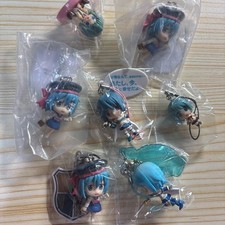 Puella Magi Madoka Magica figure key chain Lot 7 set mascot Sayaka Japan m627
