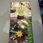 Madonna Vinyl Job Lot 12inch Bundle Of 2 like a virgin causing a commotion