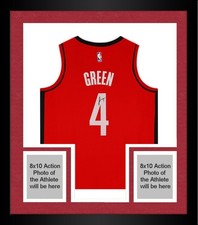 FRMD Jalen Green Rockets Signed Nike 2022-2023 Icon Swingman #4 Jersey w/Patch