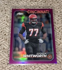 2024 ANDREW WHITWORTH TOPPS CHROME PINK /399 (BENGALS) #30