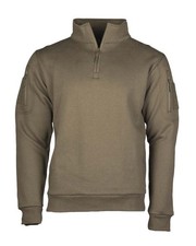 Tactical Sweat-Shirt m.Zipper Ranger Green Gr.XS