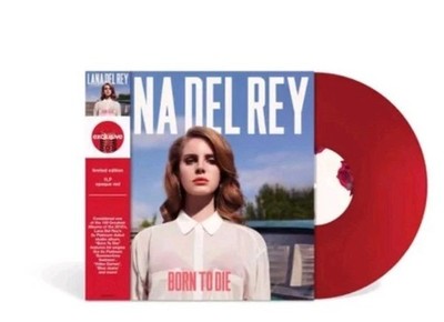 Born To Die Lana Del Rey Target Exclusive Limited Edition Red Colored Vinyl New
