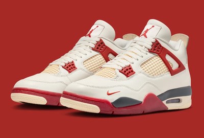 Nike Air Jordan 4 Retro OG Shoe Nigel Sylvester Brick IQ8055-100 Men's Sizes NEW