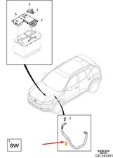 VOLVO XC40 Batterie-Massekabel 32287862 NEU ORIGINAL