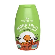Monk Fruit Organic Sweetener Squeezable 1.7 Oz