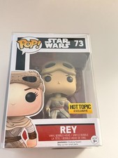 Funko Pop Star Wars Rey #73 Hot Topic Exclusive | MIB | The Force Awakens