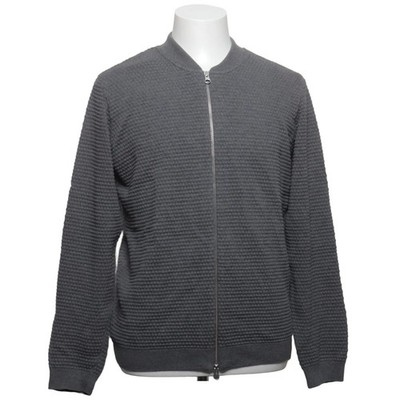Knowledge Cotton Apparel, Strickjacke, Herren, Größe: M, Grau, Baumwolle #FIB