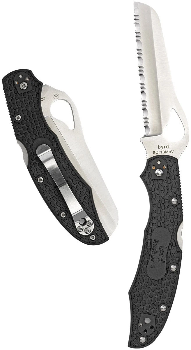 Byrd Cara Cara Rescue Serrated Edge Spyderco: Your Ultimate Emergency Tool